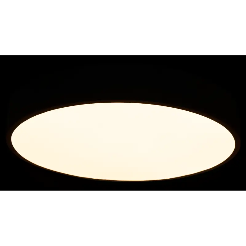 Wifi LED-Deckenleuchte McShine 35W, 4.450lm, Ø40cm, CCT+RGB, schwarz