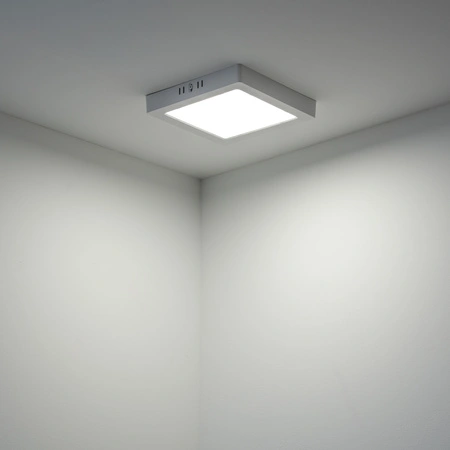 LUMILED GLOW LED-Deckenleuchte 18W – Maße 21,7 × 21,7 × 3,1 cm