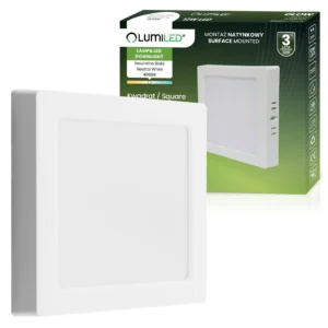 LUMILED GLOW LED-Deckenaufbauleuchte 12W 4000K Weiß – 1320 lm – Hauptproduktfoto
