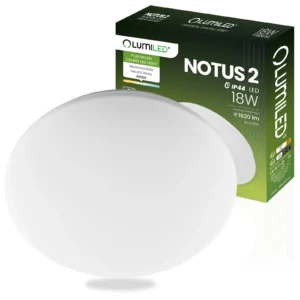 LUMILED NOTUS 2 LED-Deckenleuchte 18W 4000K ohne Sensor IP44 – Hauptproduktfoto